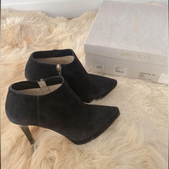 Jimmy Choo Shoes - Jimmy choo boots heels black lady woman heels
